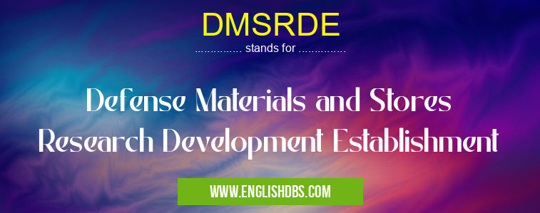 DMSRDE