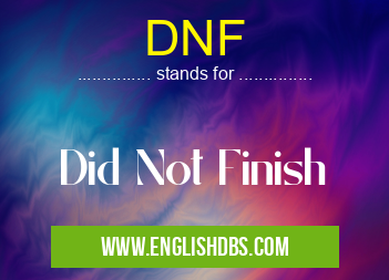 DNF