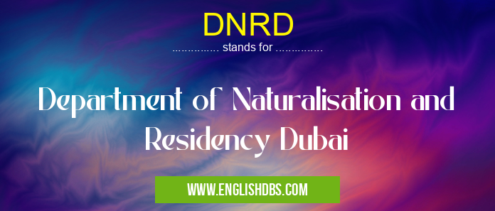 DNRD