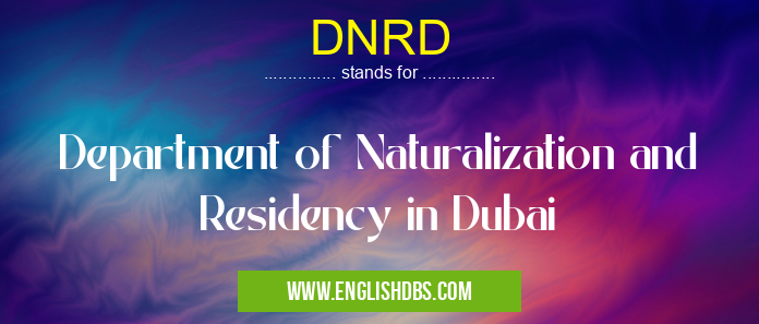 DNRD