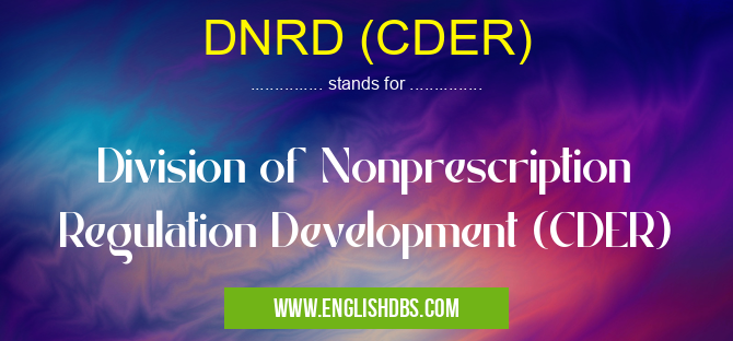 DNRD (CDER)