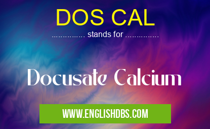 DOS CAL