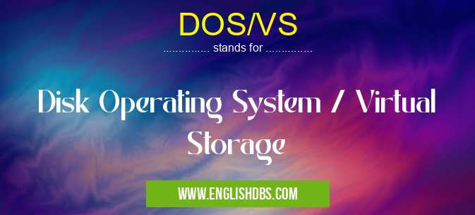 DOS/VS