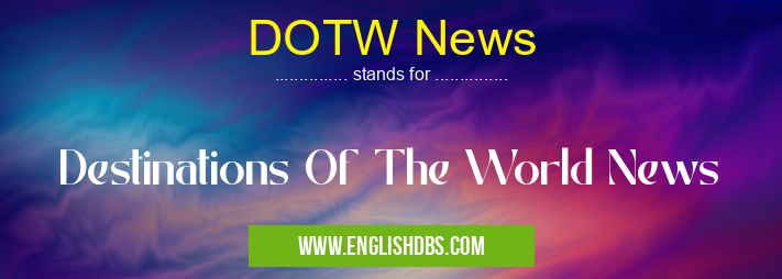 DOTW News