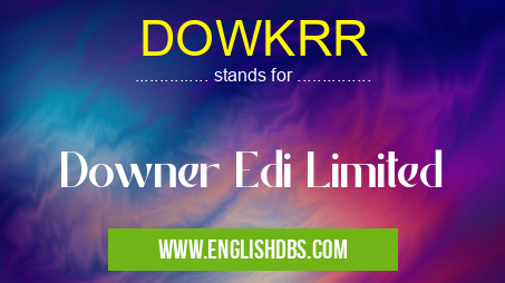 DOWKRR