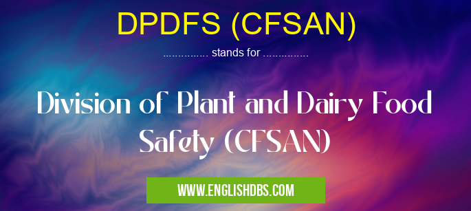 DPDFS (CFSAN)