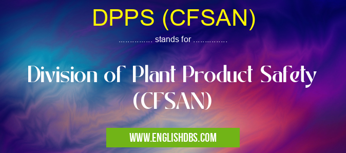 DPPS (CFSAN)