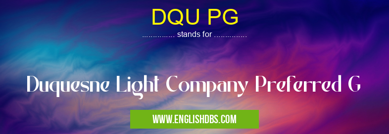 DQU PG