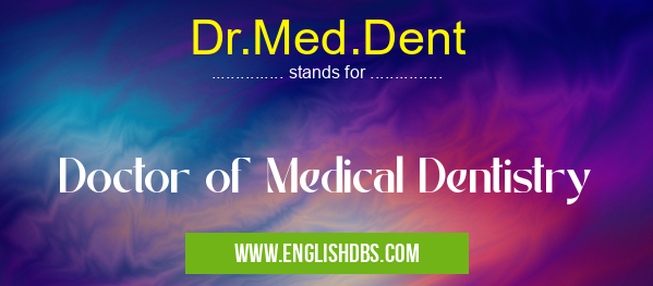 Dr.Med.Dent