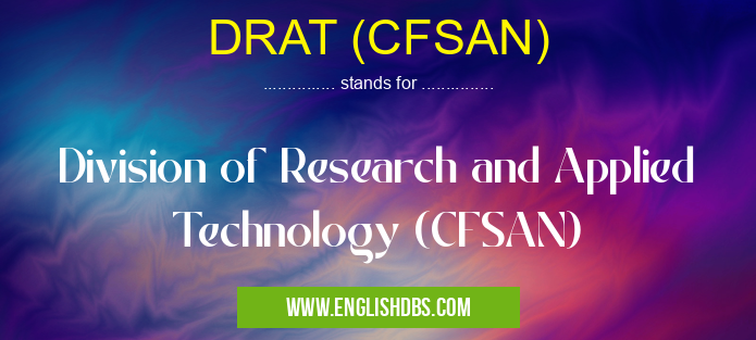 DRAT (CFSAN)