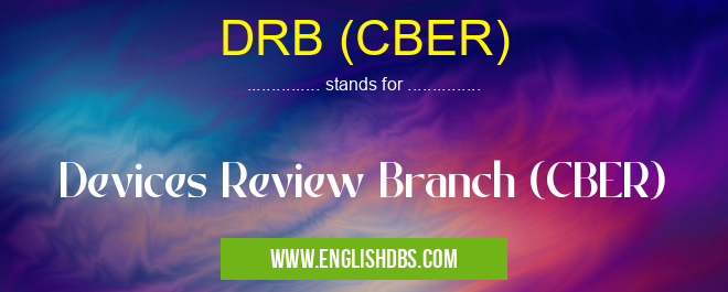 DRB (CBER)