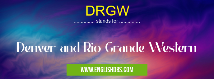 DRGW