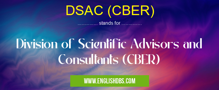 DSAC (CBER)