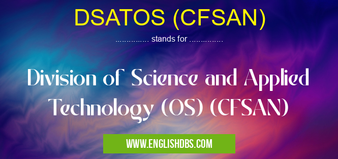 DSATOS (CFSAN)