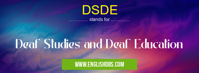 DSDE