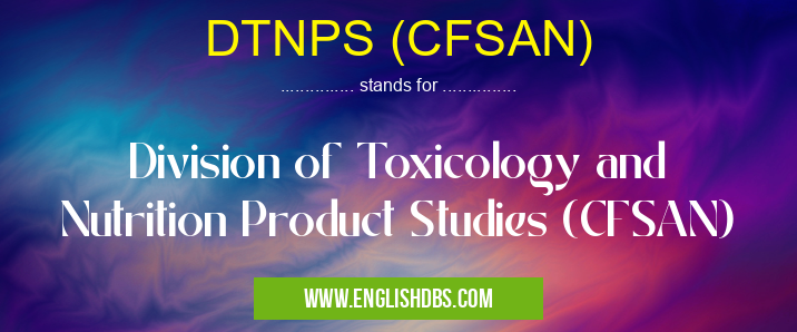 DTNPS (CFSAN)