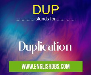 DUP