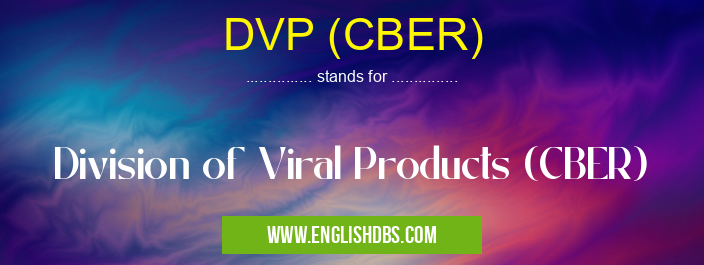 DVP (CBER)