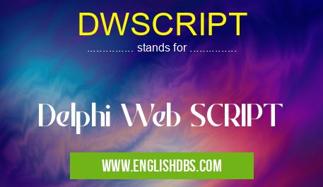 DWSCRIPT