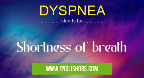 DYSPNEA