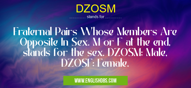 DZOSM