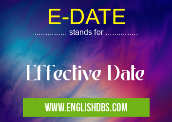 E-DATE