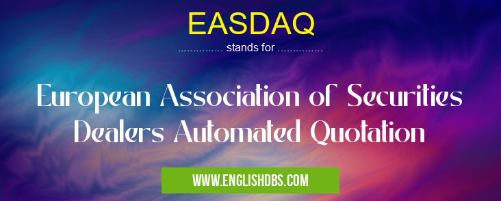 EASDAQ