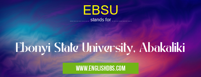 EBSU