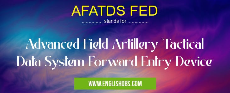 AFATDS FED