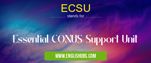 ECSU