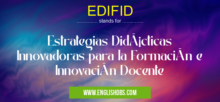 EDIFID