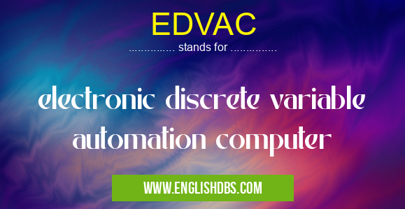 EDVAC