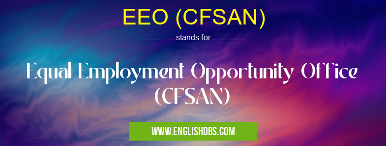 EEO (CFSAN)