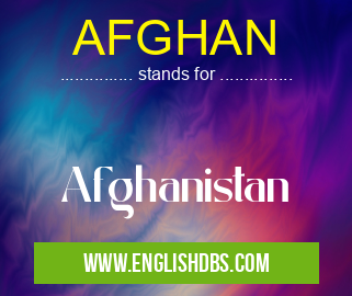 AFGHAN