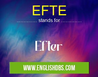 EFTE