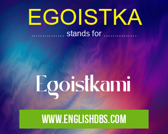 EGOISTKA