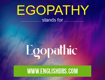 EGOPATHY