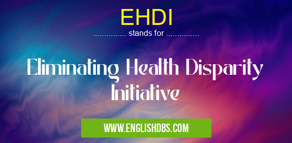 EHDI