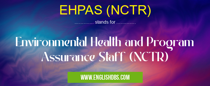 EHPAS (NCTR)