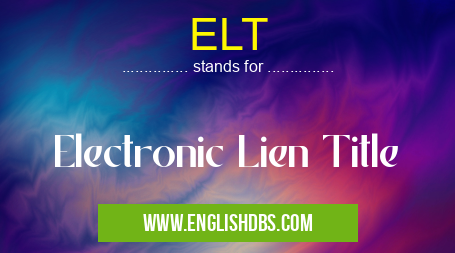 ELT