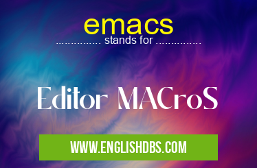 emacs