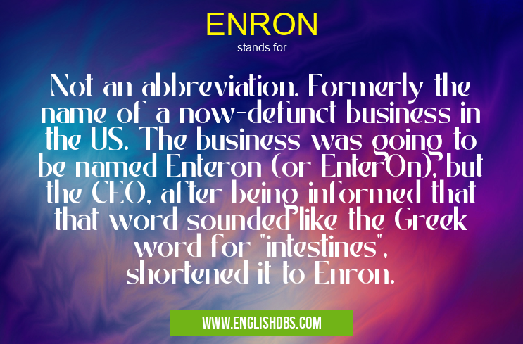 ENRON