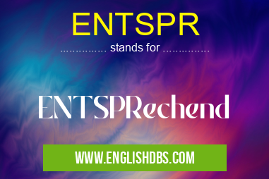 ENTSPR