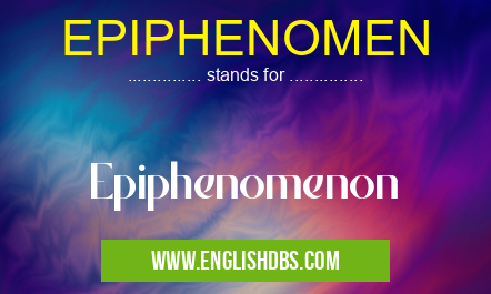 EPIPHENOMEN