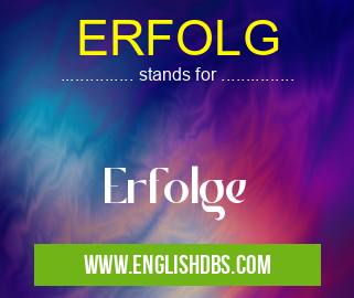 ERFOLG