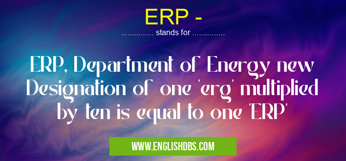 ERP -