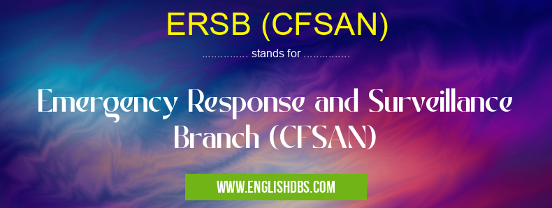 ERSB (CFSAN)