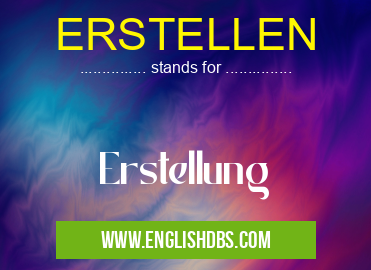 ERSTELLEN