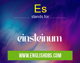 Es