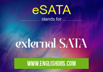 eSATA